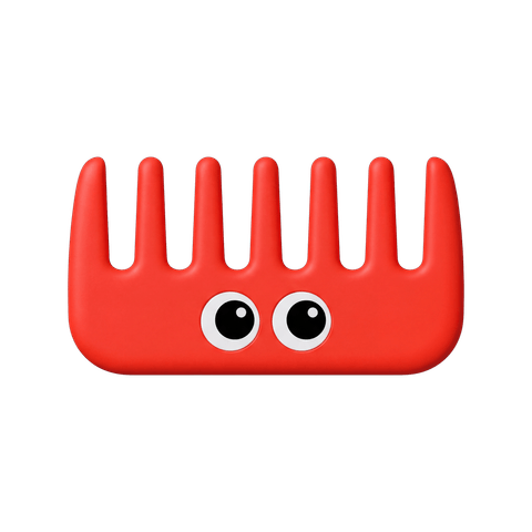 Comby — AI hairstylist mascot